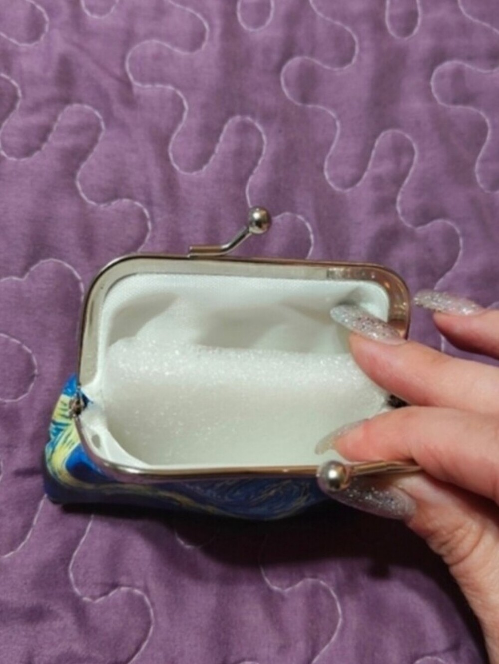 Starry Night Coin Pouch - Picture 3 of 3